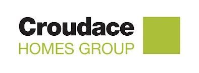 The logo for crowdace homes group has a green square in the middle.