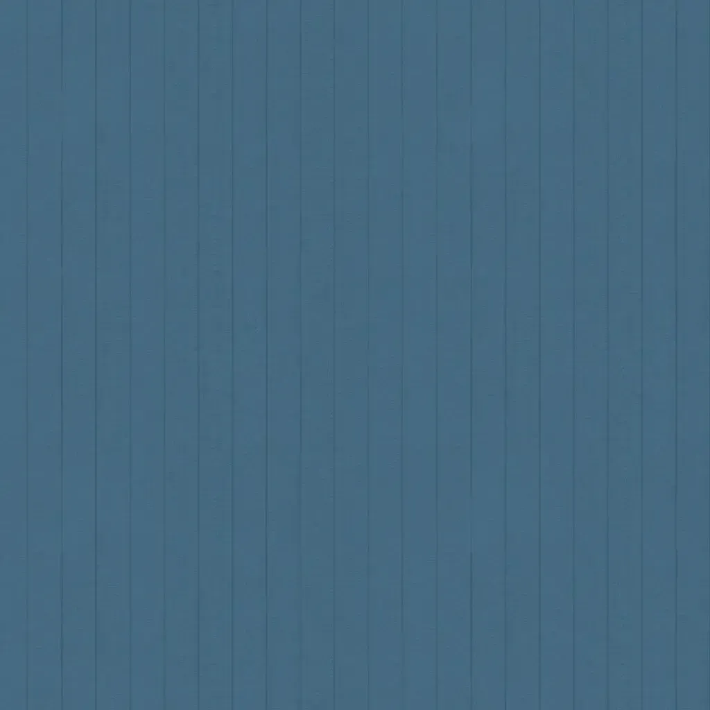 Blue vertical wood panel texture.