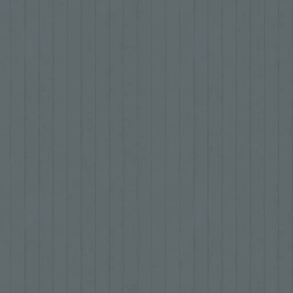 Gray vertical wood paneling.
