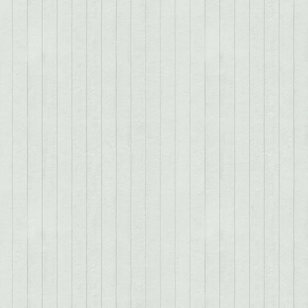 White vertical wood paneling.