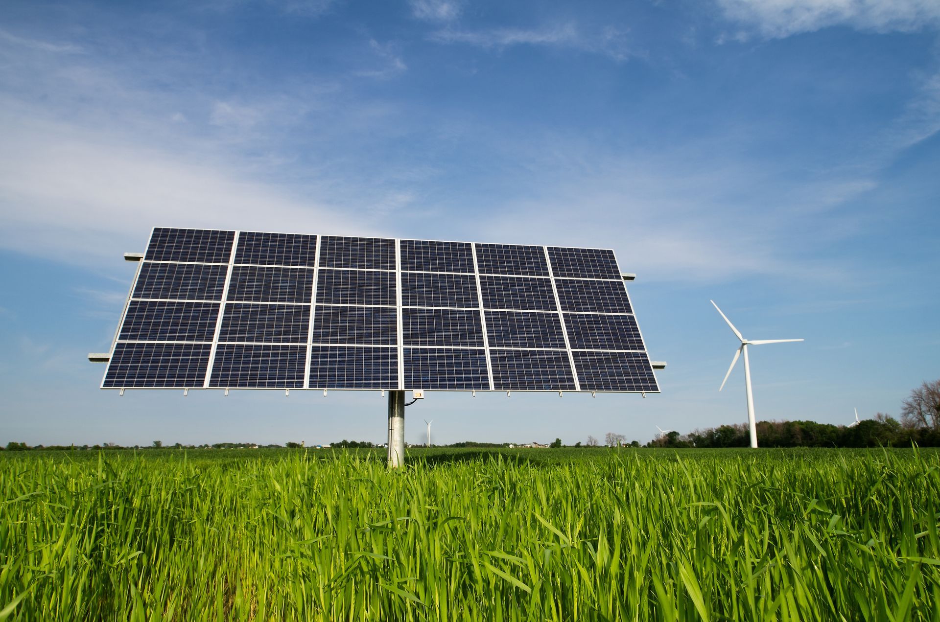 Solar Panel and Wind Turbine - Council Bluffs, IA - BlueCat Land Acquisition LLC