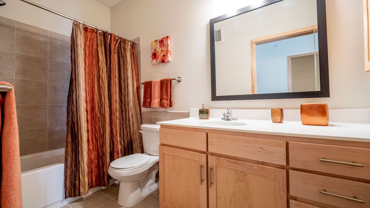 apartment floor plan.