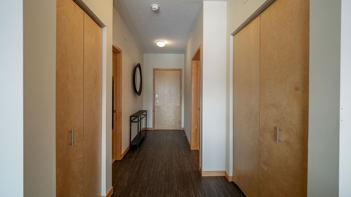 apartment floor plan.