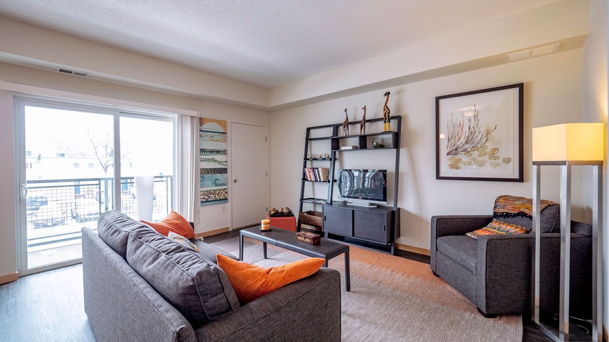 apartment floor plan.