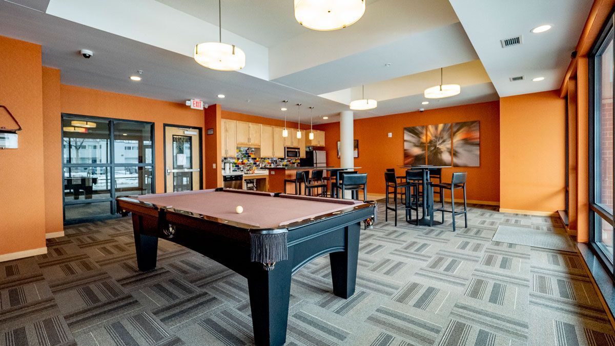 apartment floor plan.