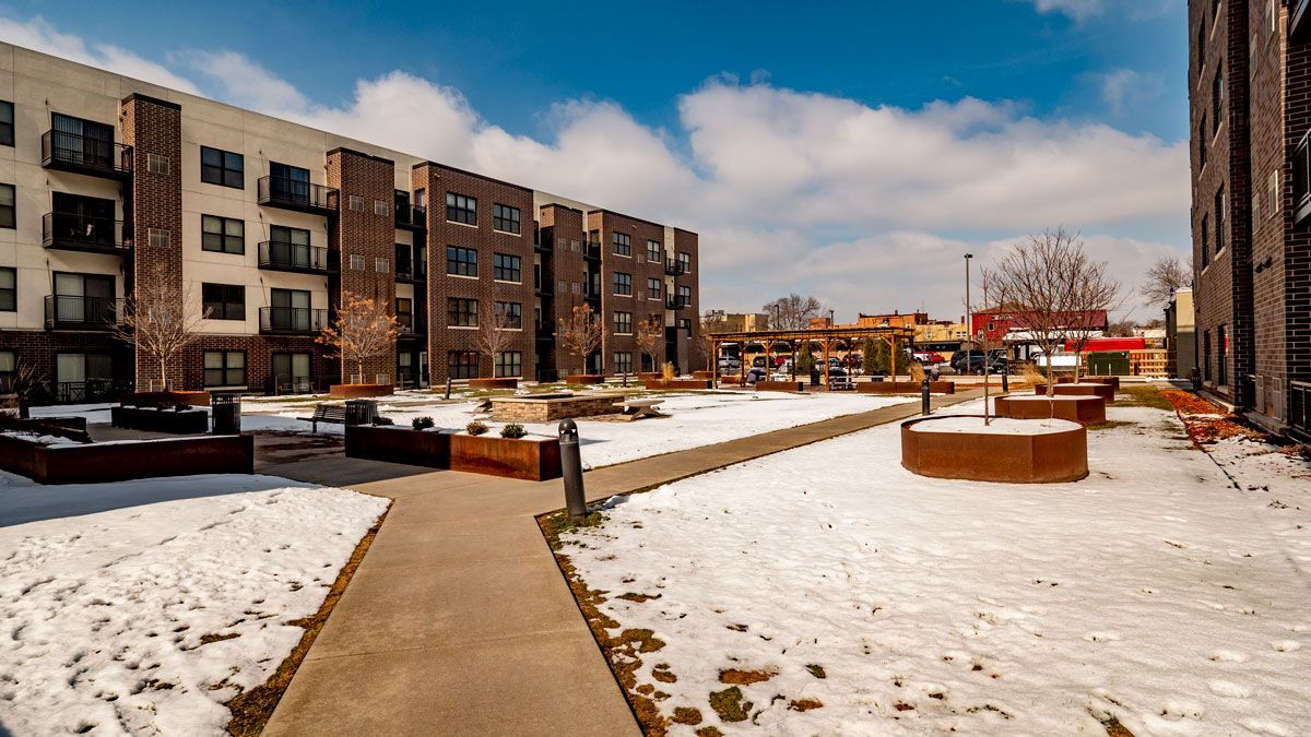 apartment floor plan.