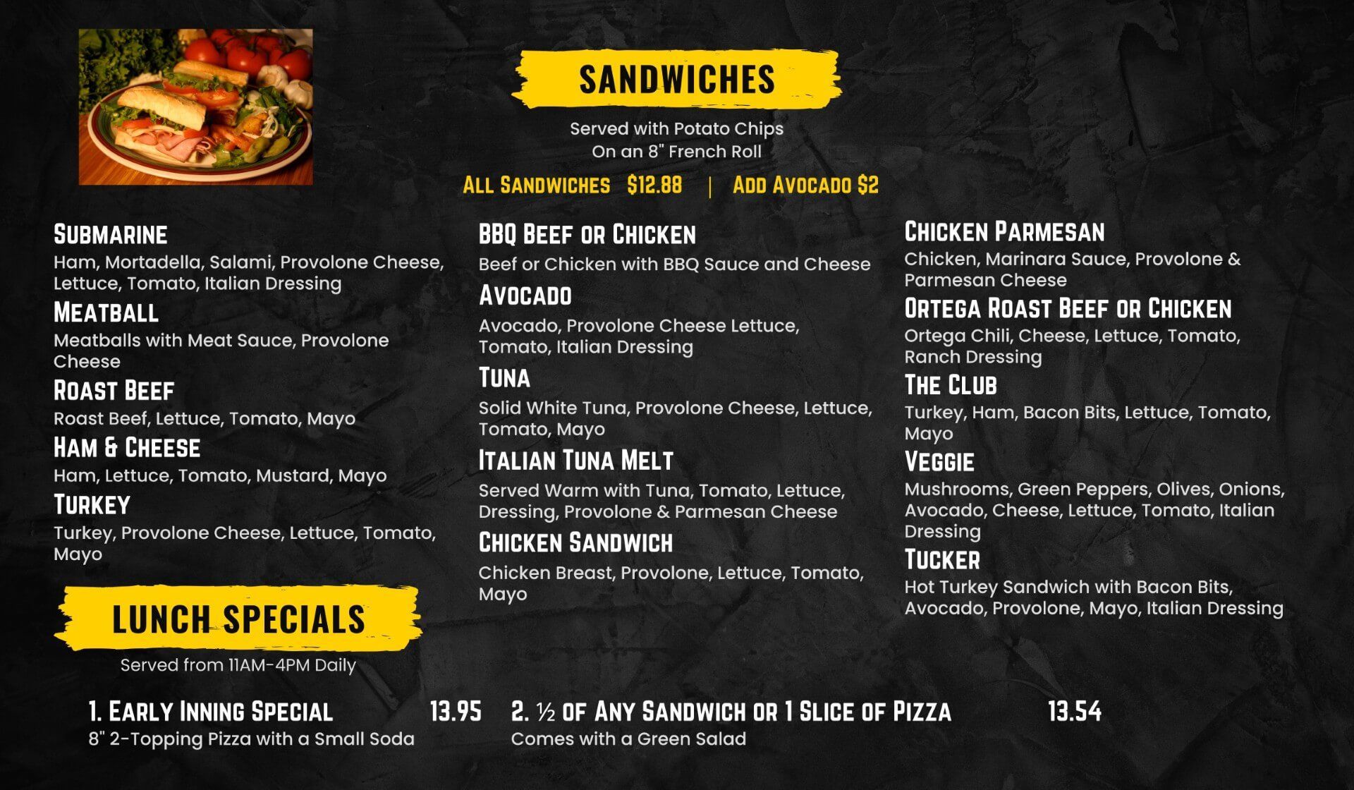 top pizza restaurant menu torrence CA