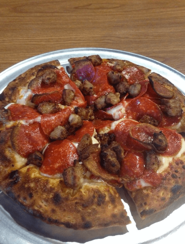 Meat lover's pizza