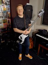 Photo of Graham Templeton Bass guitarist.