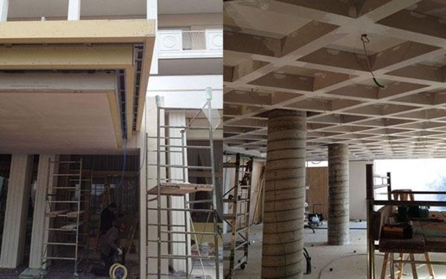 controsoffitto in cartongesso