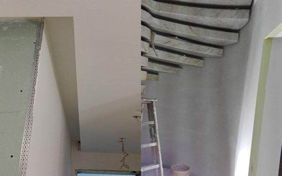 rivestimento pareti in cartongesso