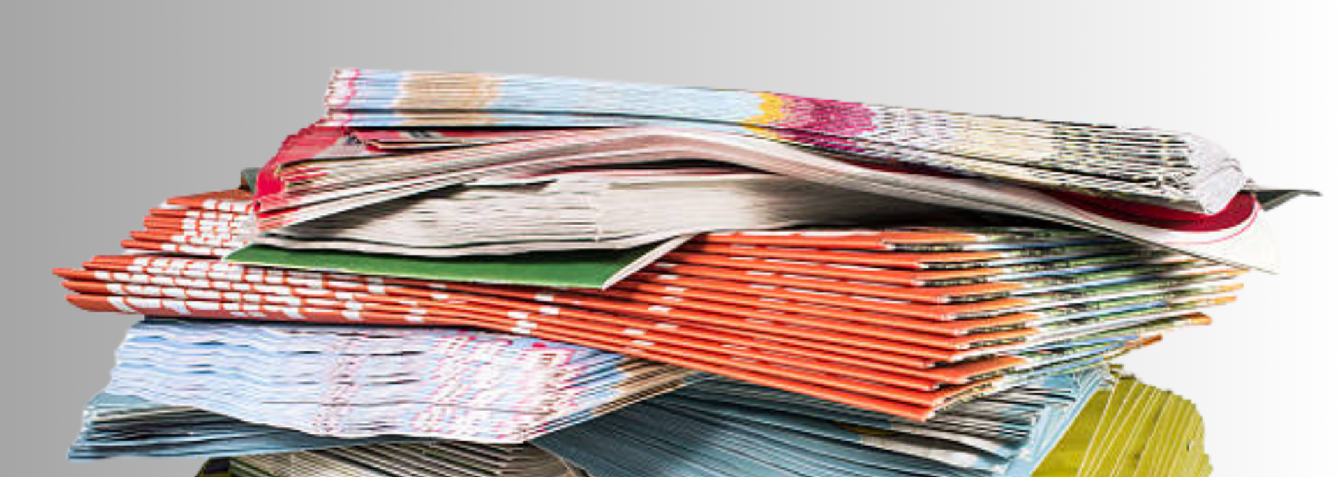 Picture of a stack of promotional flyers