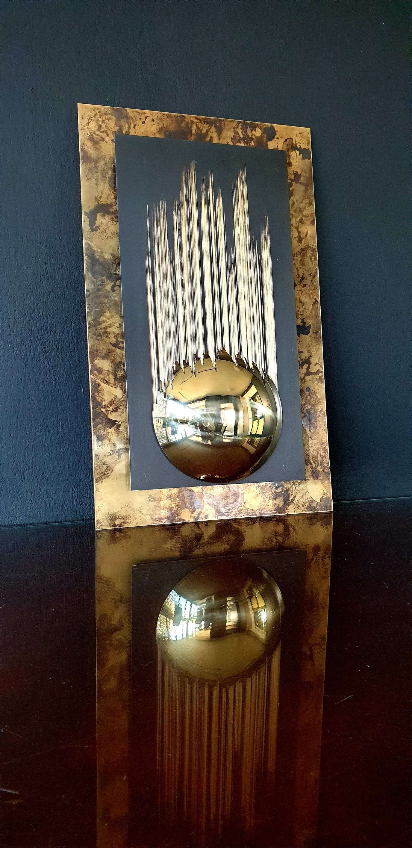 Overlaid engraved metals