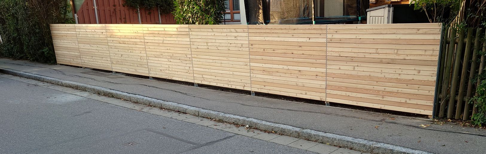 Lärche Rhombuus Latten Zaun