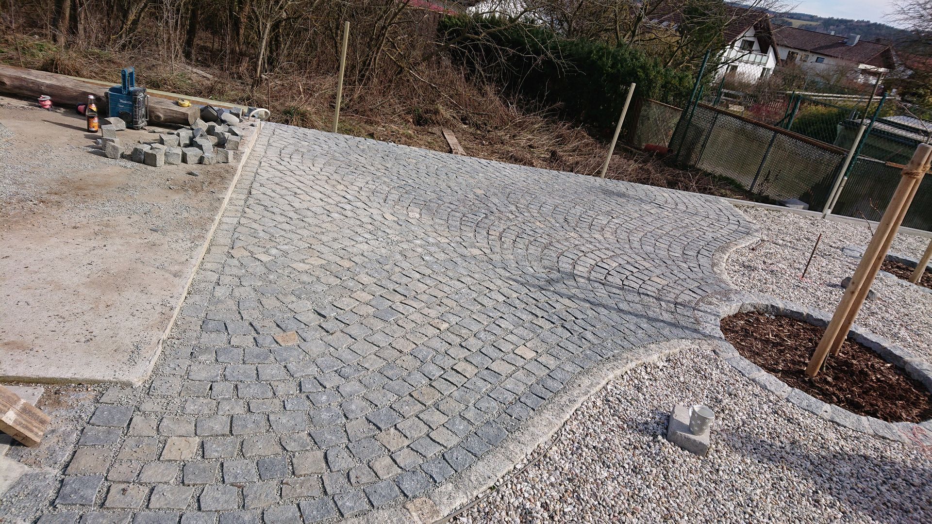 Segmentbogenpflaster Kleinstein Wilderverband