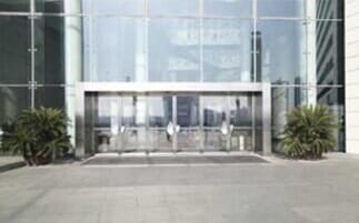Business Center with Glass Doors - Glass Installation in Roselle, NJ