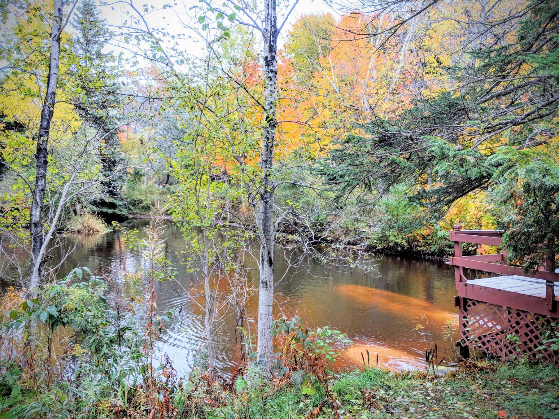 Lake — Munising, MI — Horseshoe Falls & Gift Shop