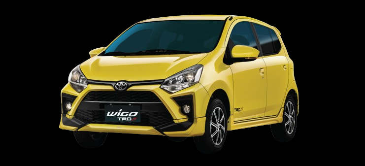 Compact Toyota Wigo available for car hire in Palawan, providing an affordable and efficient option for navigating the island’s streets and tourist spots.