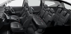 The Mitsubishi Montero, with seating for 7 passengers and off-road 4WD capabilities, is available for car rental in Palawan, specifically in Puerto Princesa, Philippines, for your adventurous journeys.