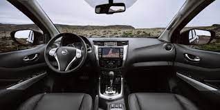 Nissan Navara with a perfect interior, a popular choice among tourists for car rental in Palawan.