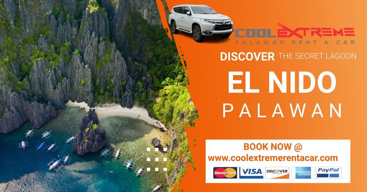 Discover Palawan with Rent A Car, giving you the flexibility to explore the island's breathtaking scenery and hidden gems in the comfort of your own rental vehicle.