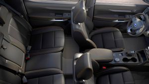 New Ford Ranger with 5 leather seats, ready for self-drive car rental in Palawan, providing a comfortable and enjoyable experience.