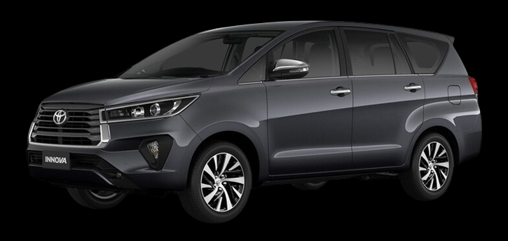 Toyota Innova available for hire, offering a spacious and comfortable ride ideal for family trips and group adventures around Palawan.