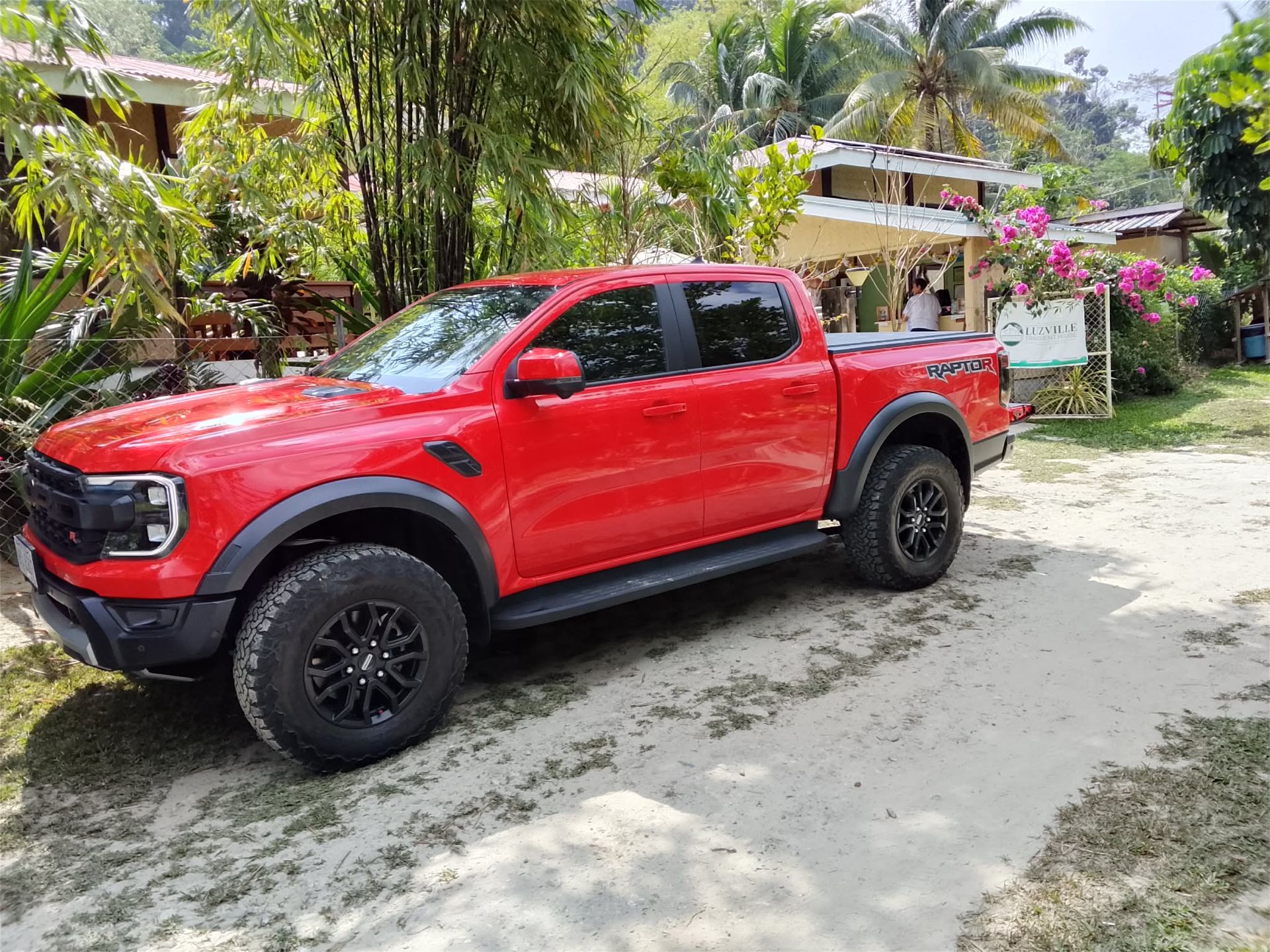 Car Rental Port Barton Luzville Palawan self drive car and van hire San Vicente transport service