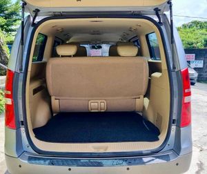 The Hyundai Starex van rental in Palawan offers ample trunk space, ensuring you have enough room for all your luggage and gear as you embark on your self-drive adventure .