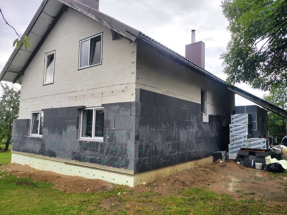 Namo išorės apšiltinimas ir apdaila