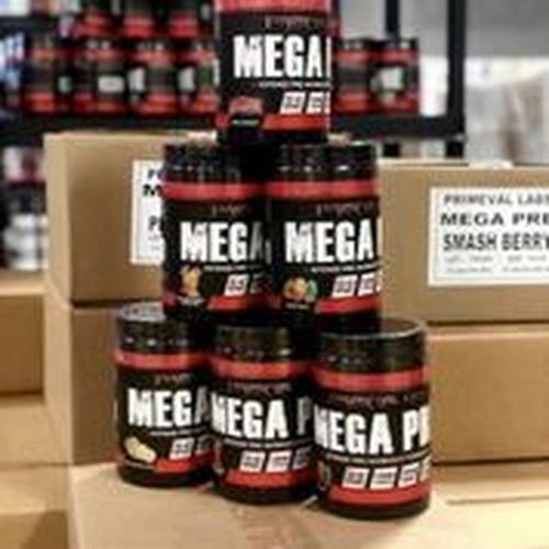Primeval Labs Mega Pre Black — Pre-Workout in Dapto, NSW