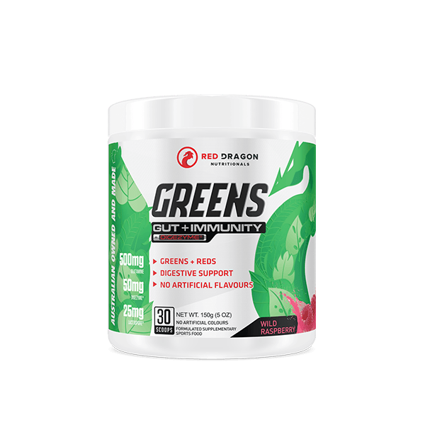 Red Dragon Greens Gut & Immunity — Protein in Dapto, NSW