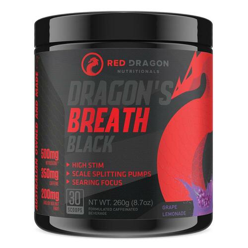 Dragons Breath Black — Pre-Workout in Dapto, NSW