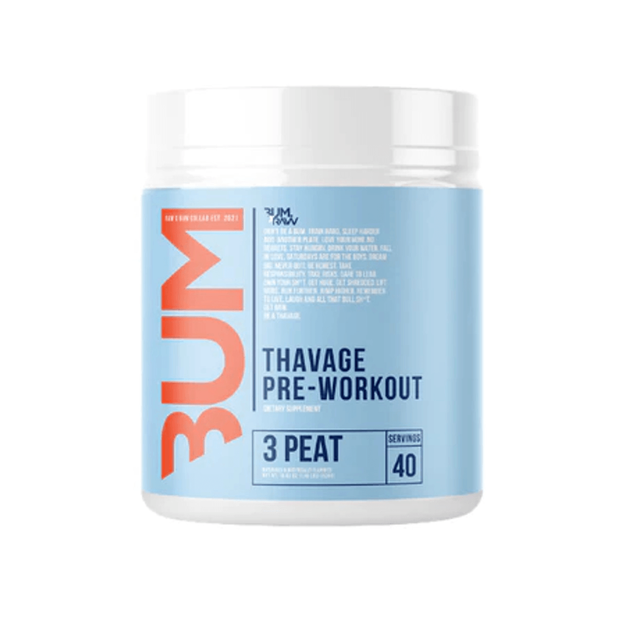 CBUM Thavage Pre — Superior Nutrition In Dapto, NSW