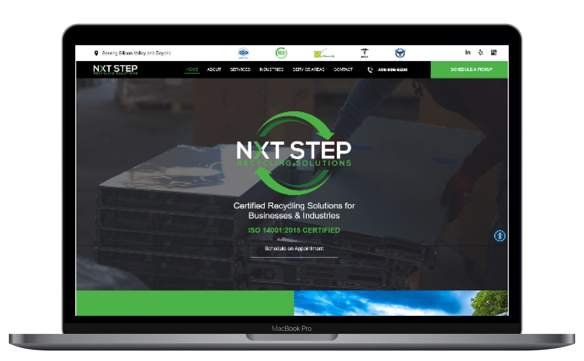 NXT Step Recycling Website Preview