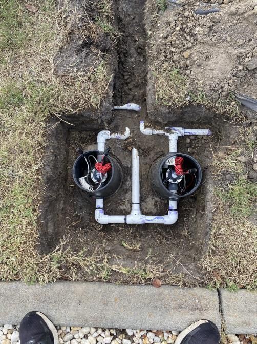 Water Sprinklers Pipes