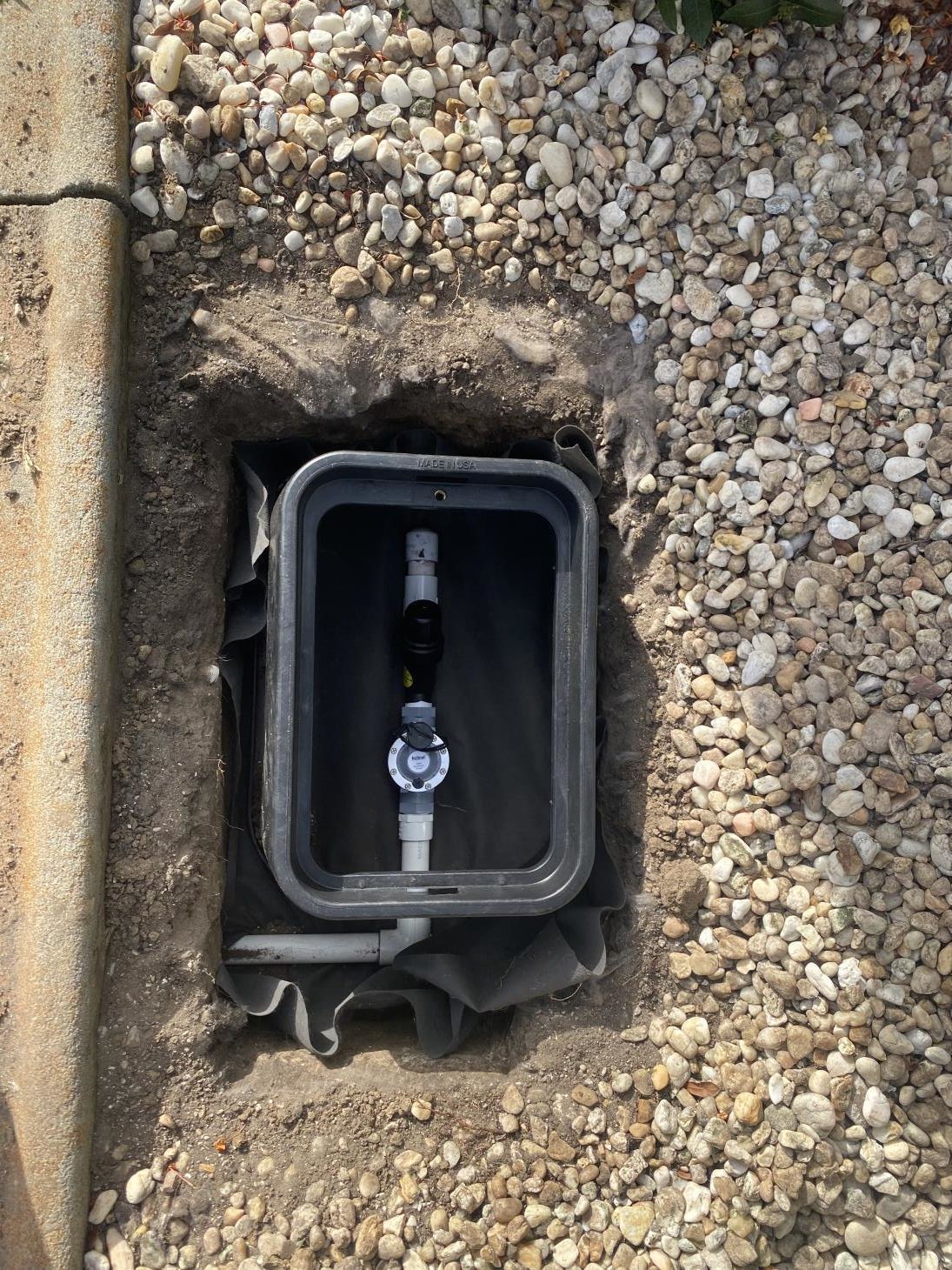 Water Sprinkles Valve Box