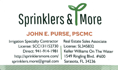 John E. Purse, PSCMC business card
