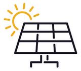 Solarkollektor Icon