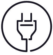 Steckdose Icon