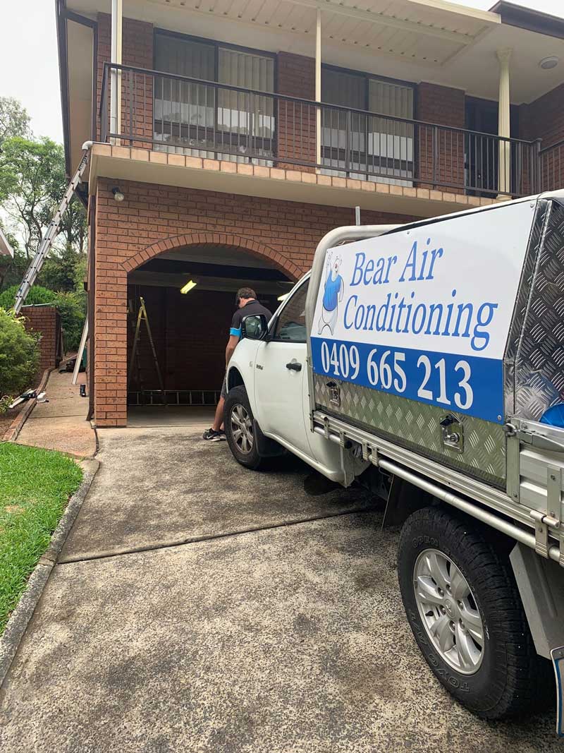 Bear Air Conditioning Service Vehicle — Bear Air Conditioning In Bateau Bay, NSW