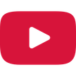 A red youtube icon with a white play button.