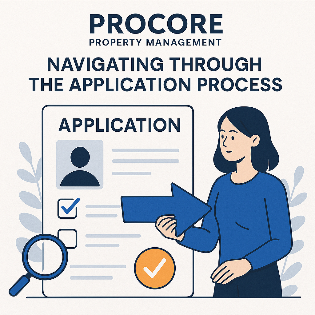 Family applying for Boise rentals with ProCore Property Management.