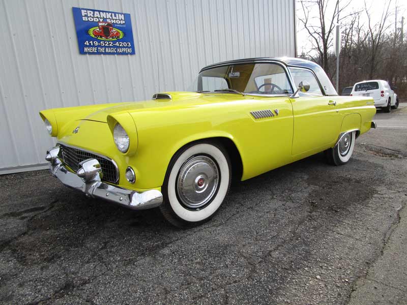 Yellow Vintage Car Restoration — Auto repair in Mansfield, OH