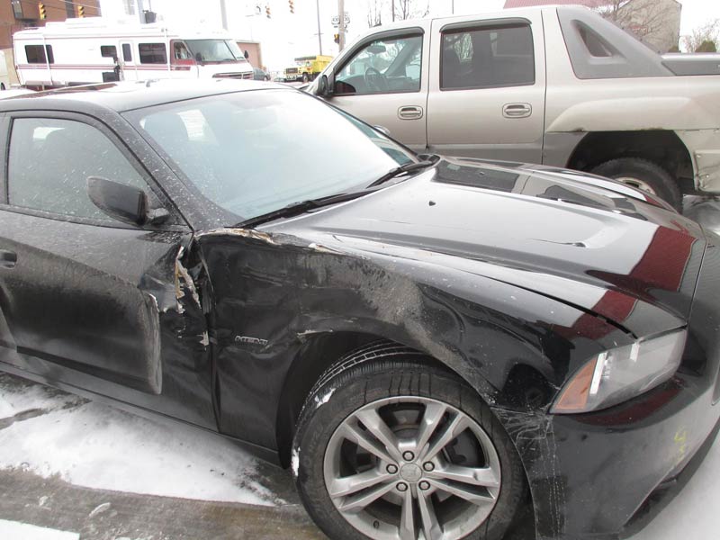 Damaged Car — Auto repair in Mansfield, OH