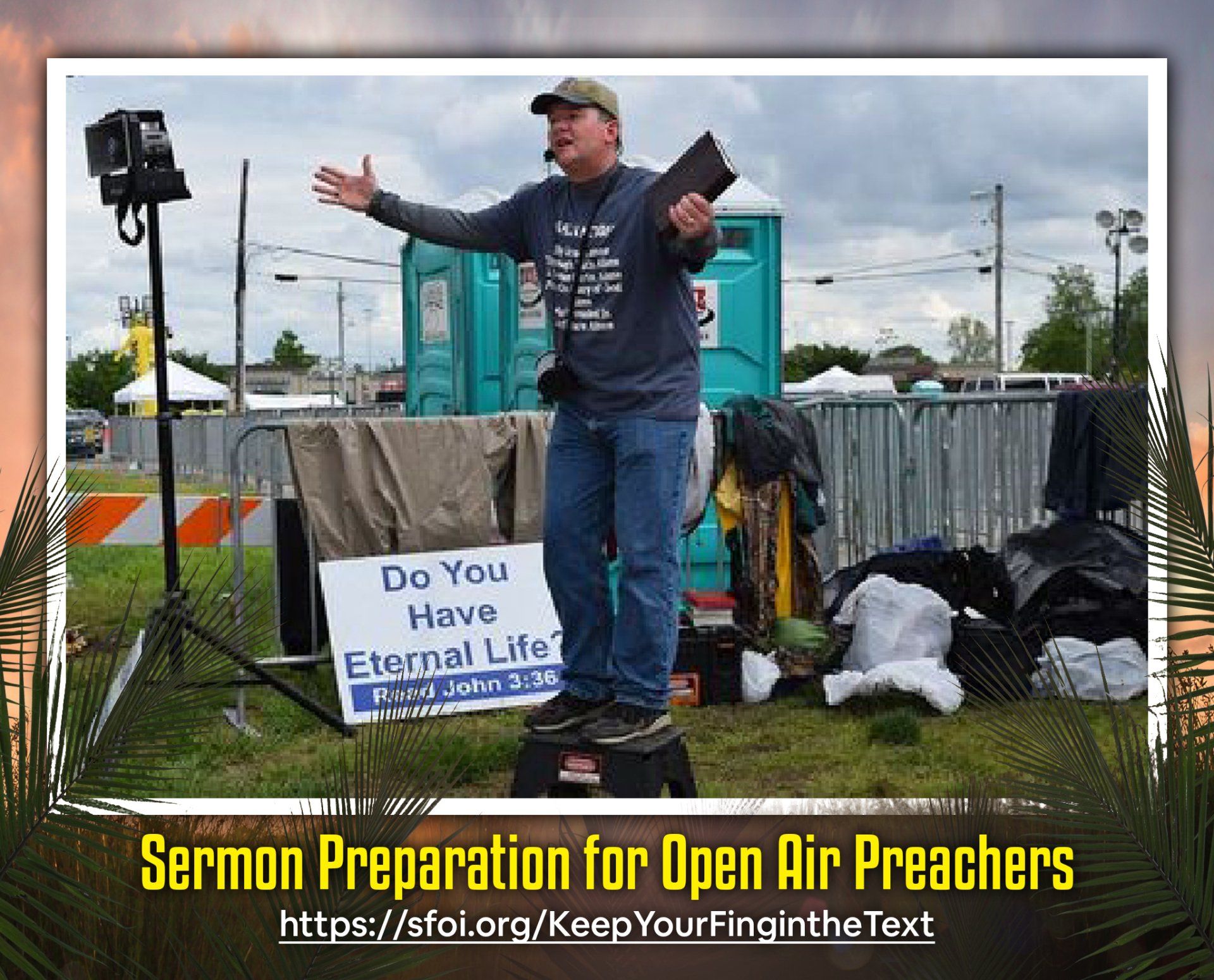 Heath Pucell Biblical Exposition Workshop for Open Air Preachers