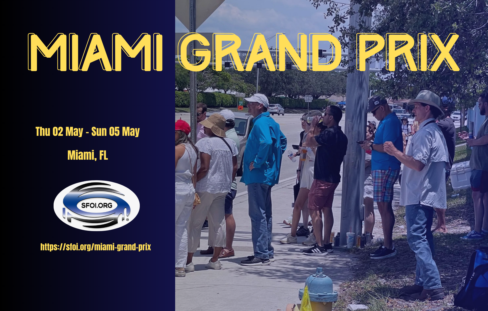 image of miami grand prix outreach sports fan 2023