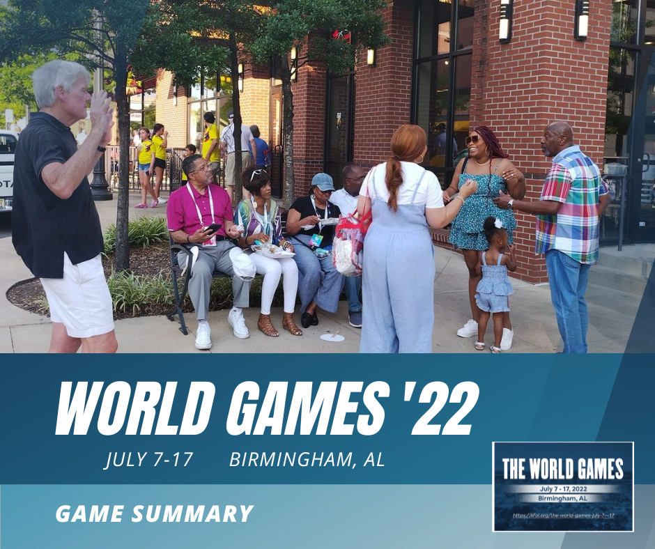 what is evangelism with Al Baker at the World Games Outreach