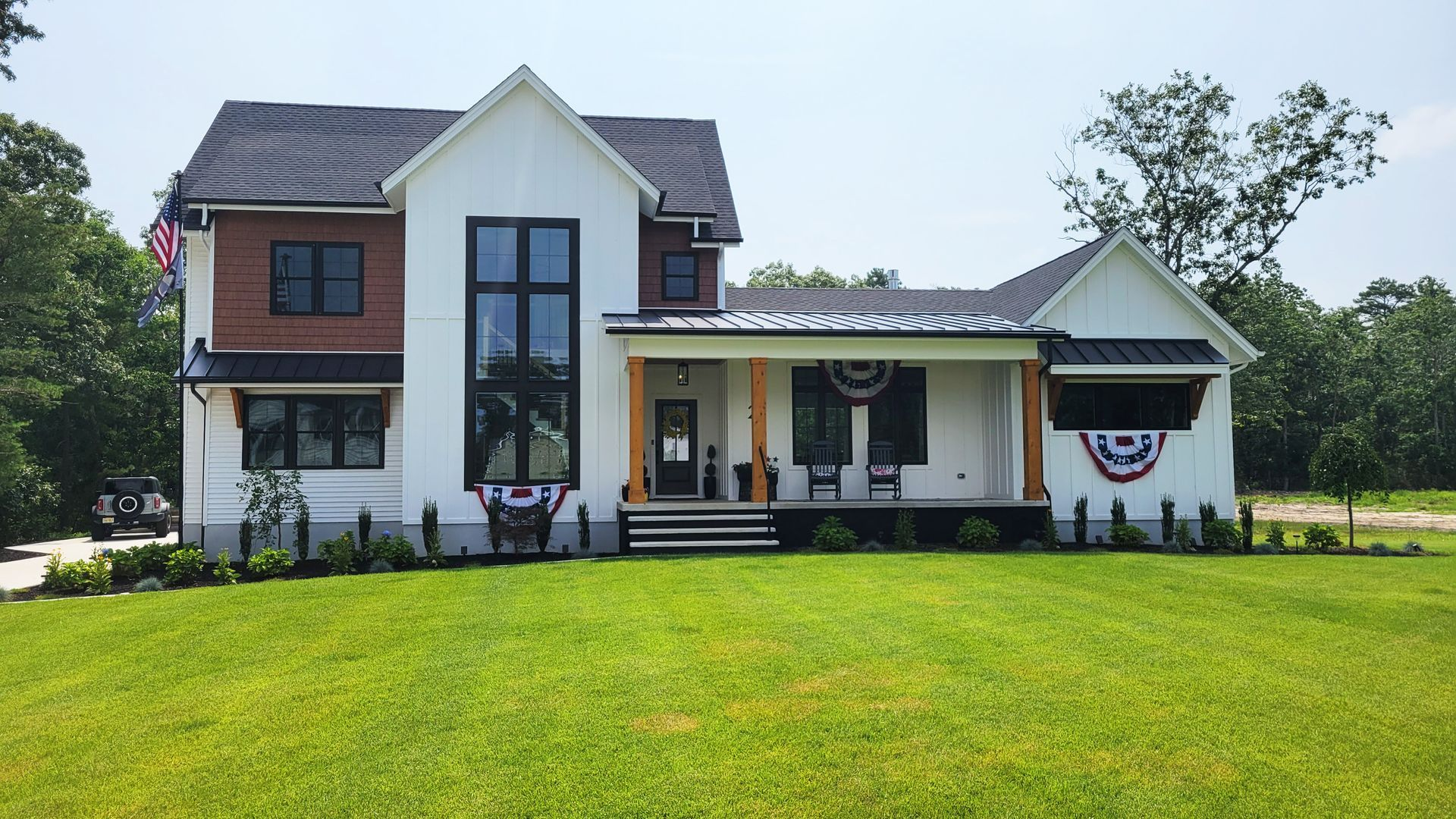 A brand new beautiful house