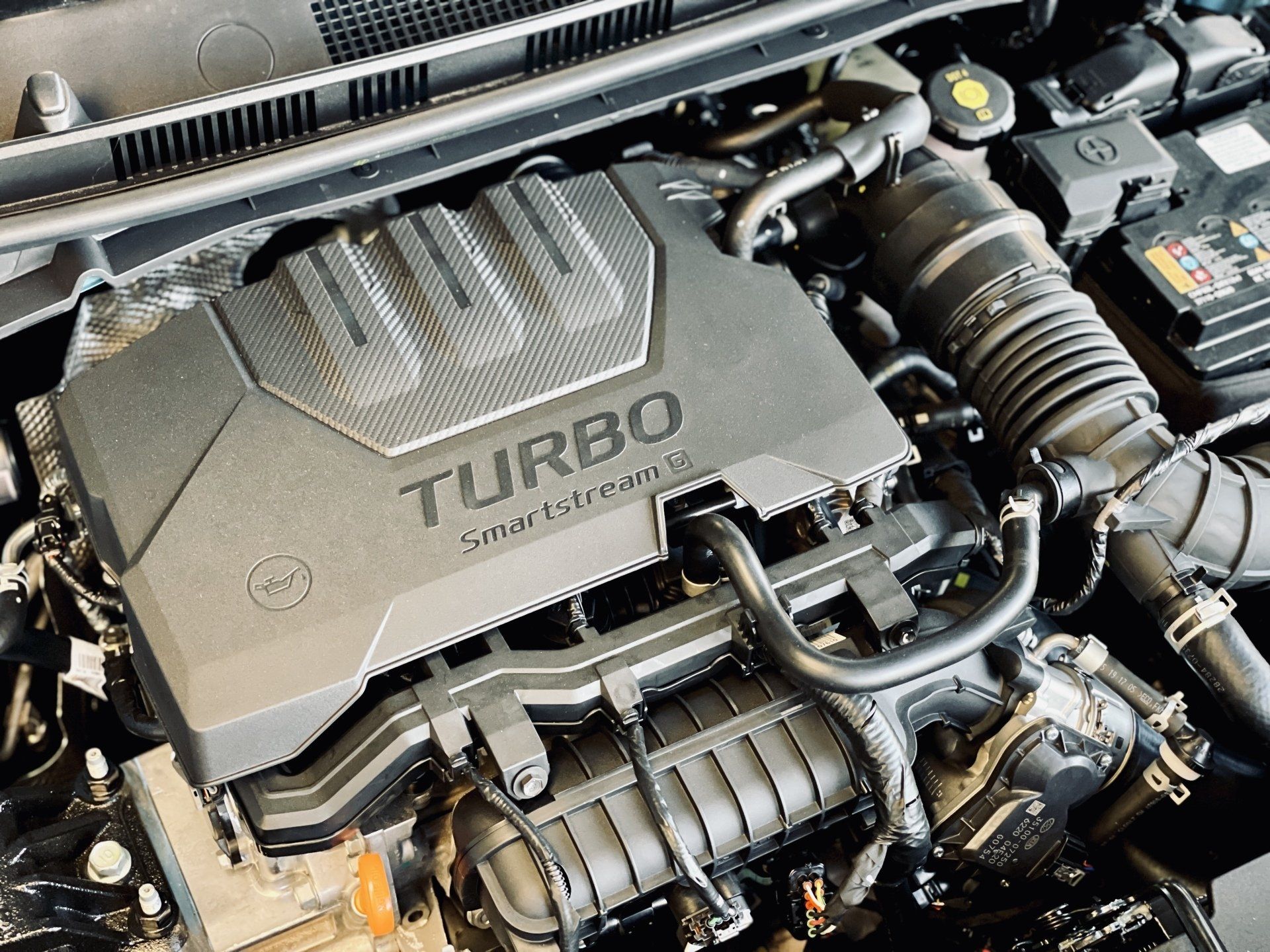 Tuvplāns turbo dzinējam automašīnā.